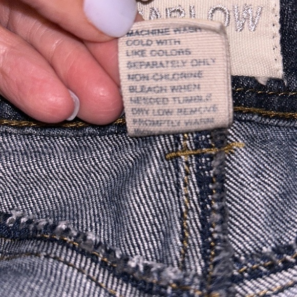 Adorable Farlow Jeans Flare/Wide Leg - 7”‎ Rise - Size 3 (Juniors) - Blue - Picture 4 of 6